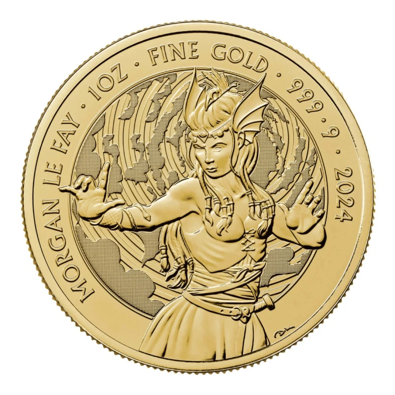 UK: Mythen en Legenden. Morgan le Fay 2024 1 ounce Verzamelmunten