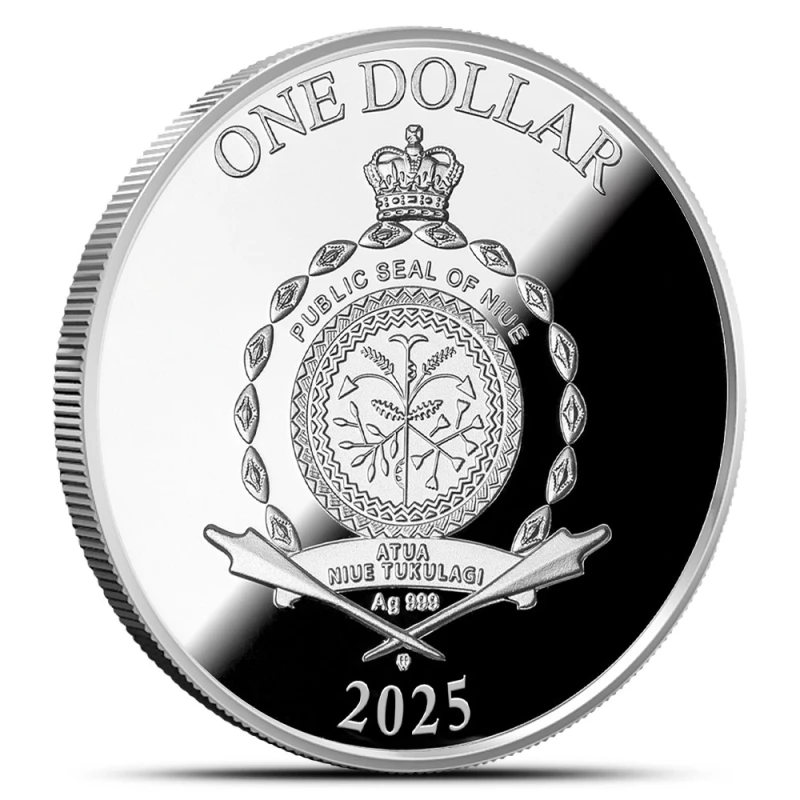 Niue: zilveren munt Love Tree 2025 Gepolijste plaat 17,5 g Verzamelmunten