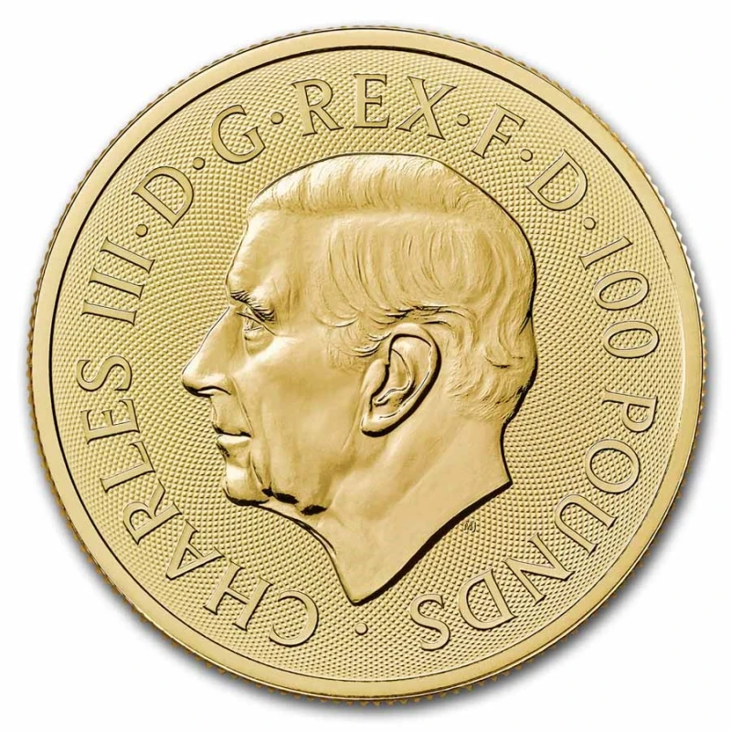 UK: gouden munt Greyhound van Richmond 2025 1 oz Beleggingsmunten