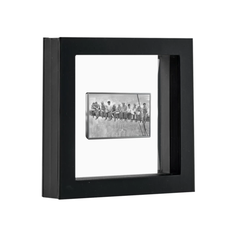 Niue: zilveren munt Lunch bovenop een wolkenkrabber 2025 1 oz Verzamelmunten