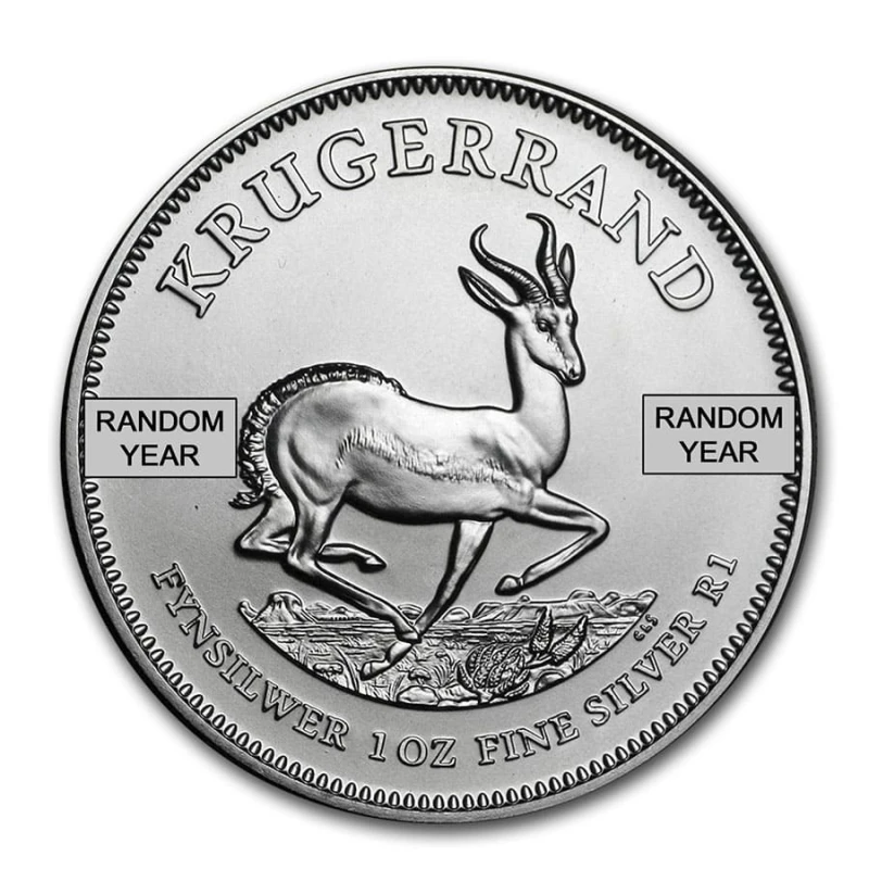 Zuid-Afrika zilveren munt Krugerrand 1 ounce Beleggingsmunten