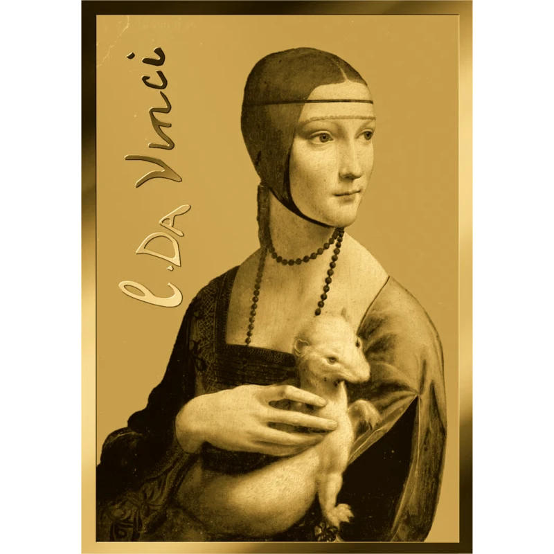 Tsjaad: gouden munt Papaverveld bij Argenteuil 1/1000 oz Verzamelmunten