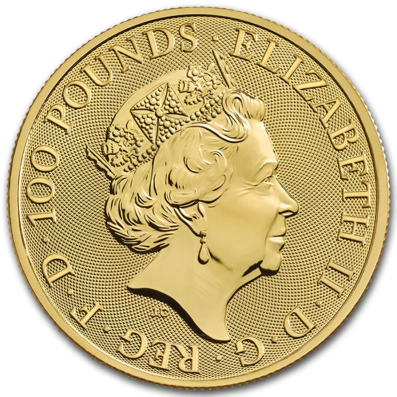 UK Greyhound van Richmond 2021 gouden munt van 1 ounce Beleggingsmunten