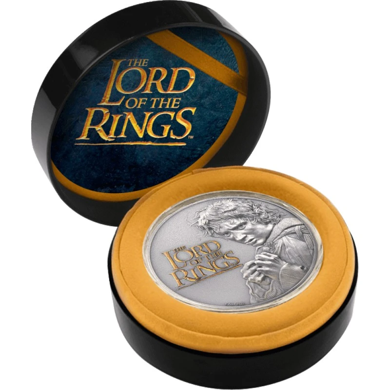 Cookeilanden: zilveren munt Lord of the Rings 2022 2 ounce Verzamelmunten