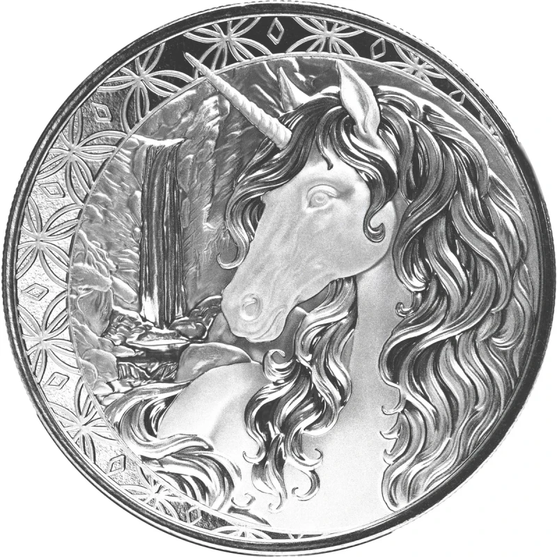 Fiji Silver Coin Unicorn 2025 1 oz Collectible coins