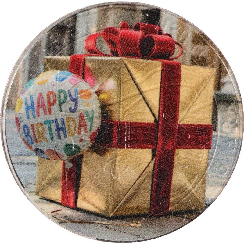 Armenië zilveren munt Ark van Noach Gelukkige Verjaardag 2025 Gekleurd 1 ounce Verzamelmunten