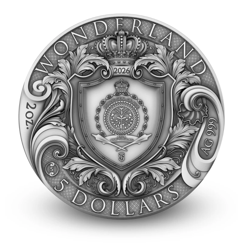 Niue Silver Coin Wonderland 2026 2 oz Collectible coins