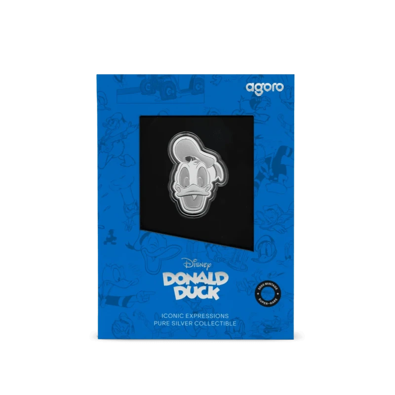 Niue zilveren munt Disney Donald Duck 2026 gepolijste plaat 1/2 ounce Verzamelmunten
