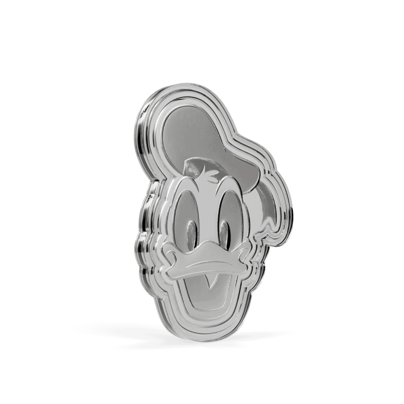 Niue zilveren munt Disney Donald Duck 2026 gepolijste plaat 1/2 ounce Verzamelmunten