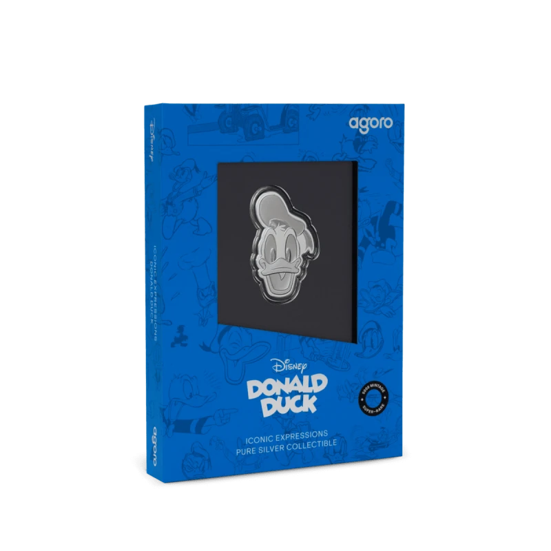 Niue zilveren munt Disney Donald Duck 2026 gepolijste plaat 1/2 ounce Verzamelmunten