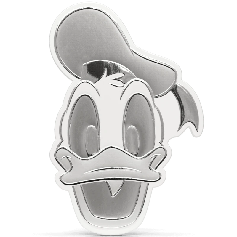 Niue zilveren munt Disney Donald Duck 2026 gepolijste plaat 1/2 ounce Verzamelmunten