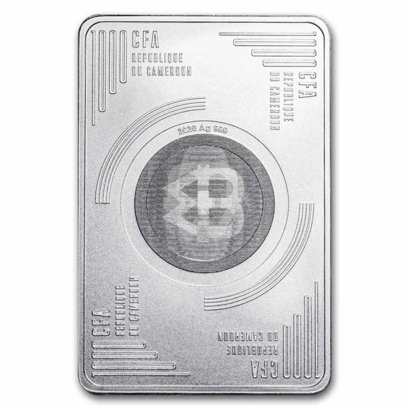 Cameroon Silver Coin Atlas Maior 2026 Proof 1 oz Collectible coins