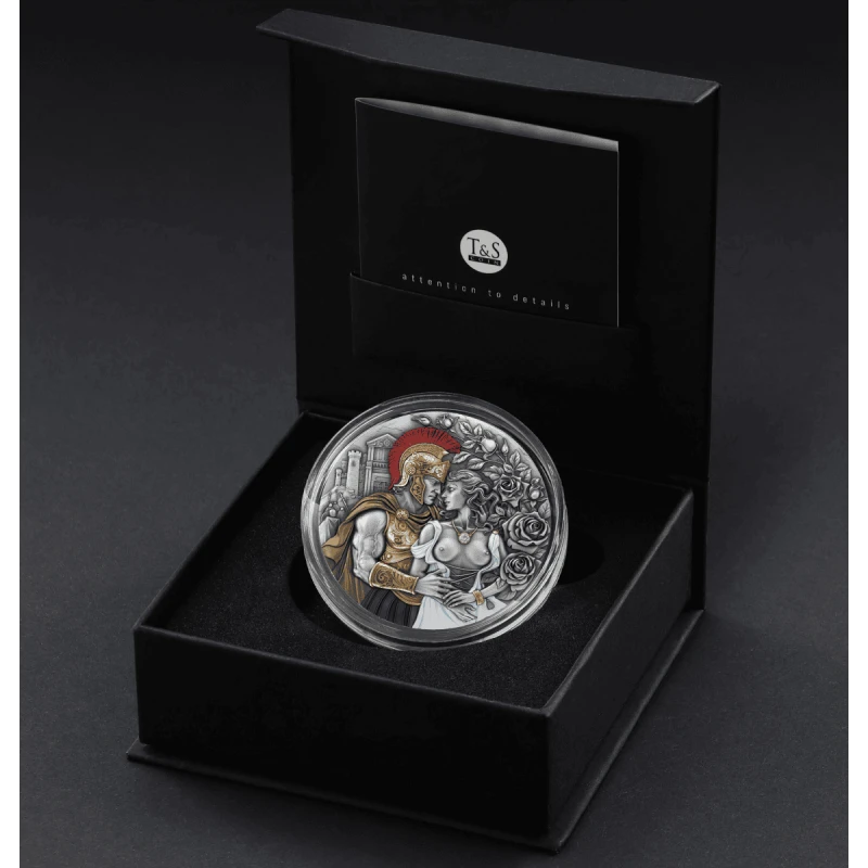 Cameroon Silver Coin Ares & Aphrodite 2026 2 oz Collectible coins