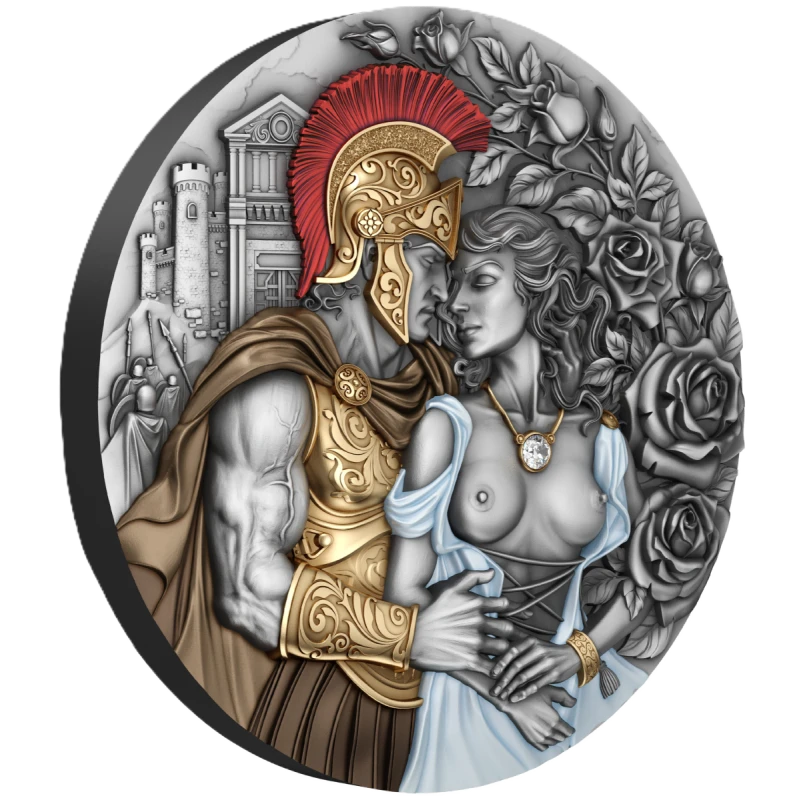 Cameroon Silver Coin Ares & Aphrodite 2026 2 oz Collectible coins